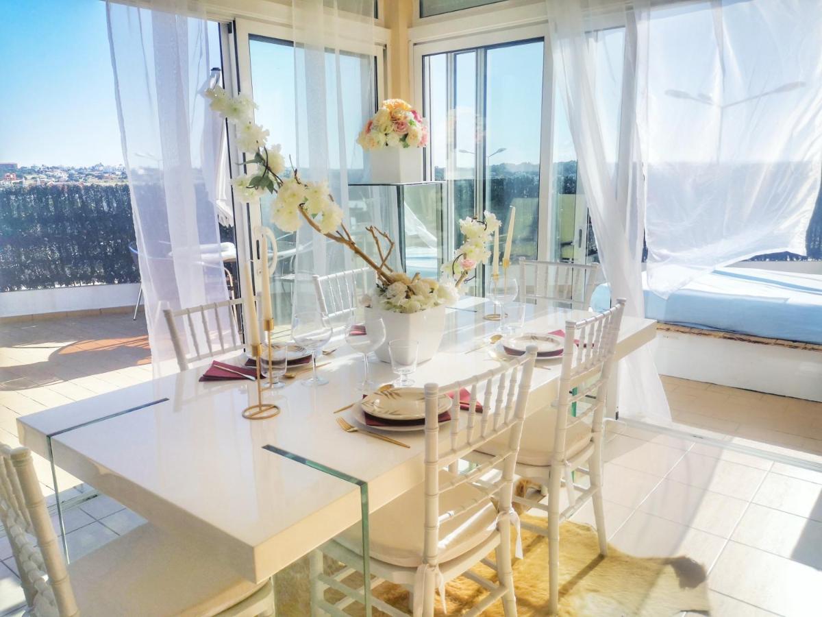 Ferienwohnung Penthouse With Sea View & Private Terrace Guia  Exterior foto